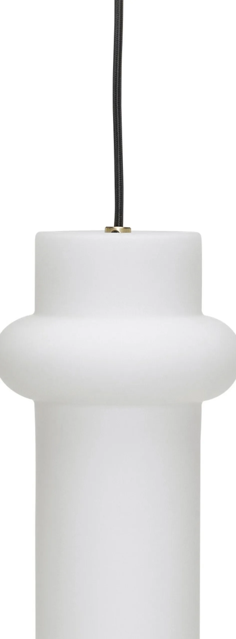 New Hübsch Pilule Pendel Up H25 cm, Mat Hvid