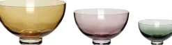 Sale Radiant Skåle 3 stk, Beige/Rosa/Grøn Skåle|Pynteskåle Og Fade