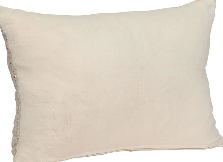 Online Hübsch Rhythmic Pude 40x60 cm, Beige/Sort/Orange