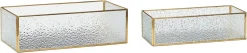 Sale Ripple Glasboks 2 stk, Frosted Småopbevaring Og Organisering|Kurve Og Kasser