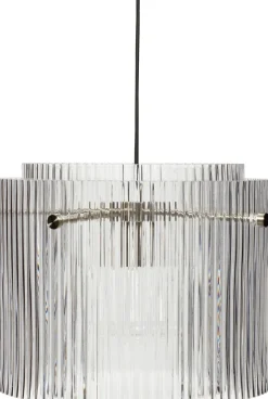 Outlet Hübsch Ripple Pendel Ø41 cm, Klar