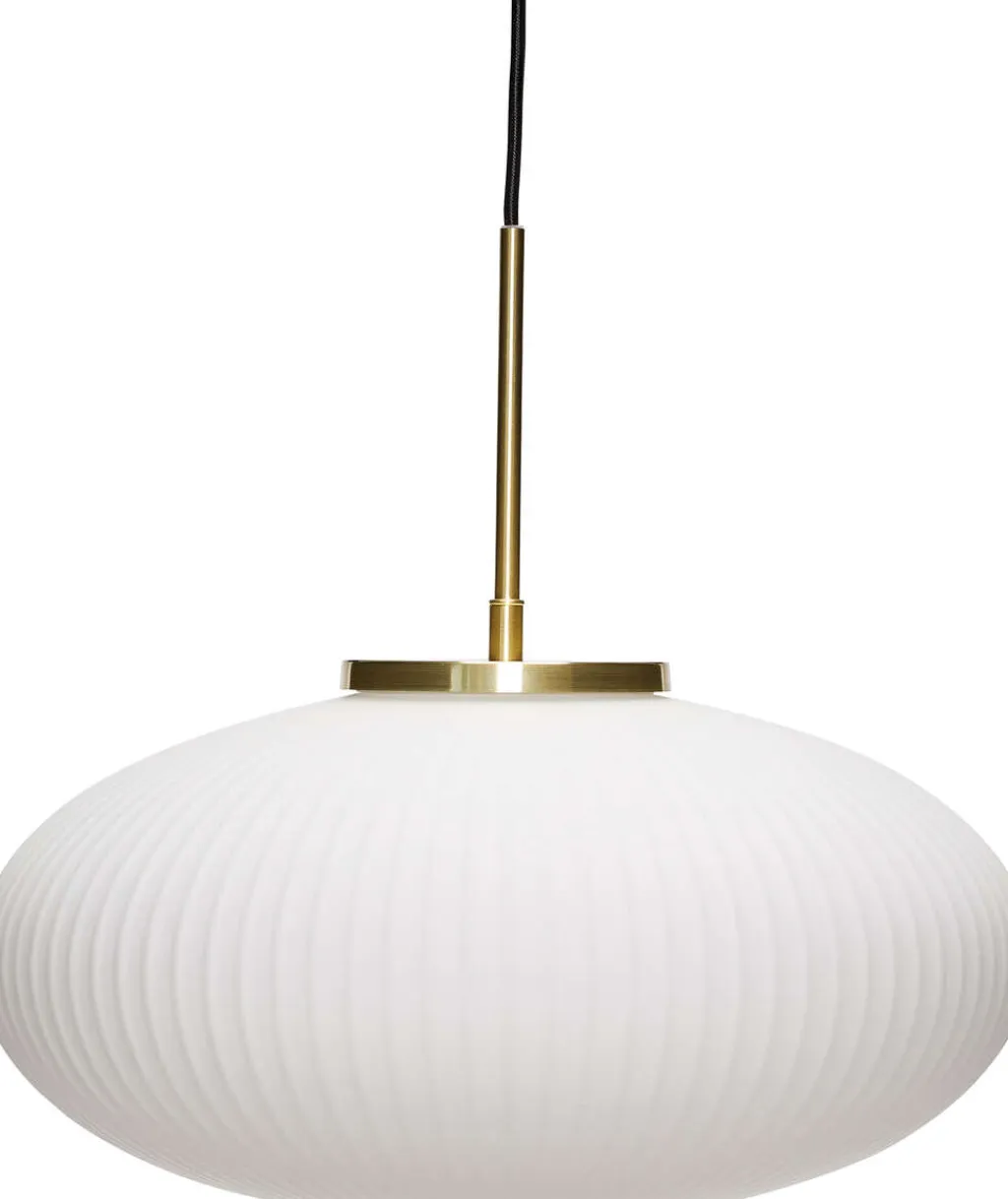 Hübsch Lamper Til Kontoret|Lamper Til Køkkenet > Serene Pendel Ø40 cm, Opal