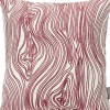 Hübsch Soveværelse|Puder Og Betræk > Structure Pude 45x45 cm, Lyserød/Hvid