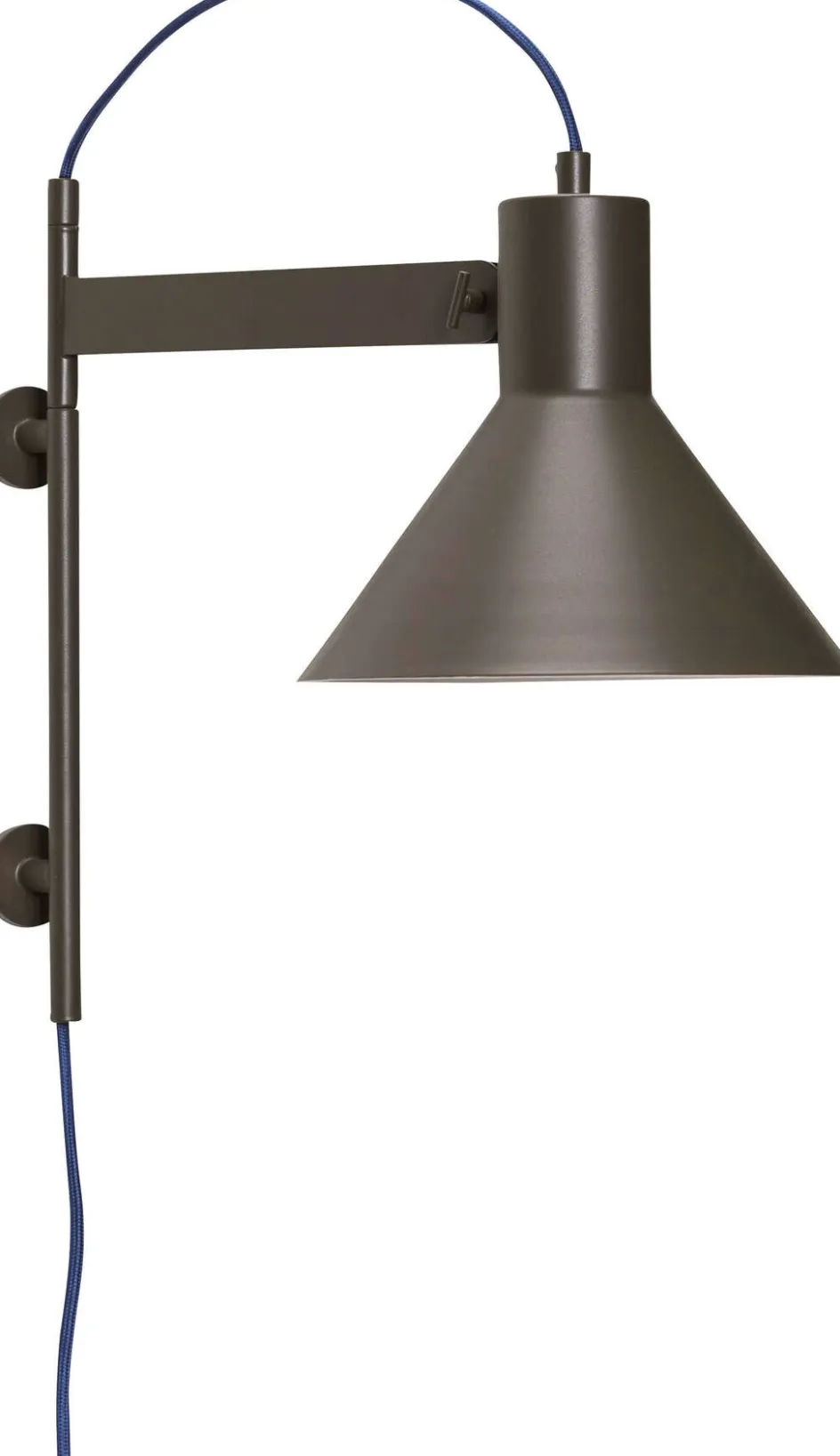 Clearance Hübsch Studio Væglampe 37 cm, Brun