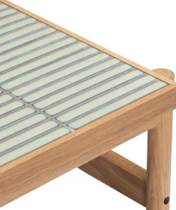 Outlet Tile Sofabord 66 cm, Mint/Egetræsfiner Borde