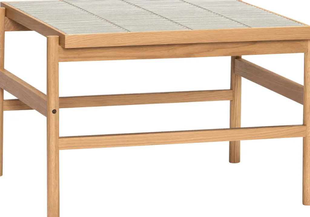Outlet Tile Sofabord 66 cm, Mint/Egetræsfiner Borde