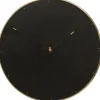 Discount Hübsch Time Ur ?28 cm, Messing/Sort