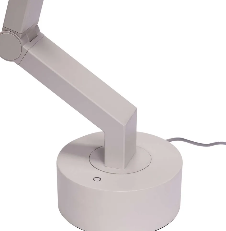 Hübsch Verve Bordlampe H59 cm, Lysegrå