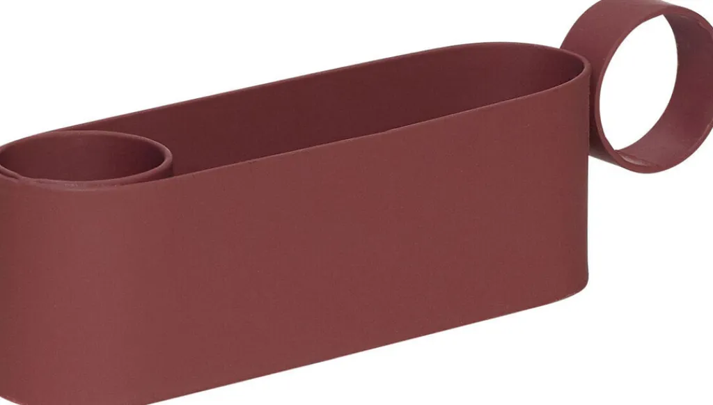 Hot Emosh Lysestage H4 cm, Burgundy Lysestager