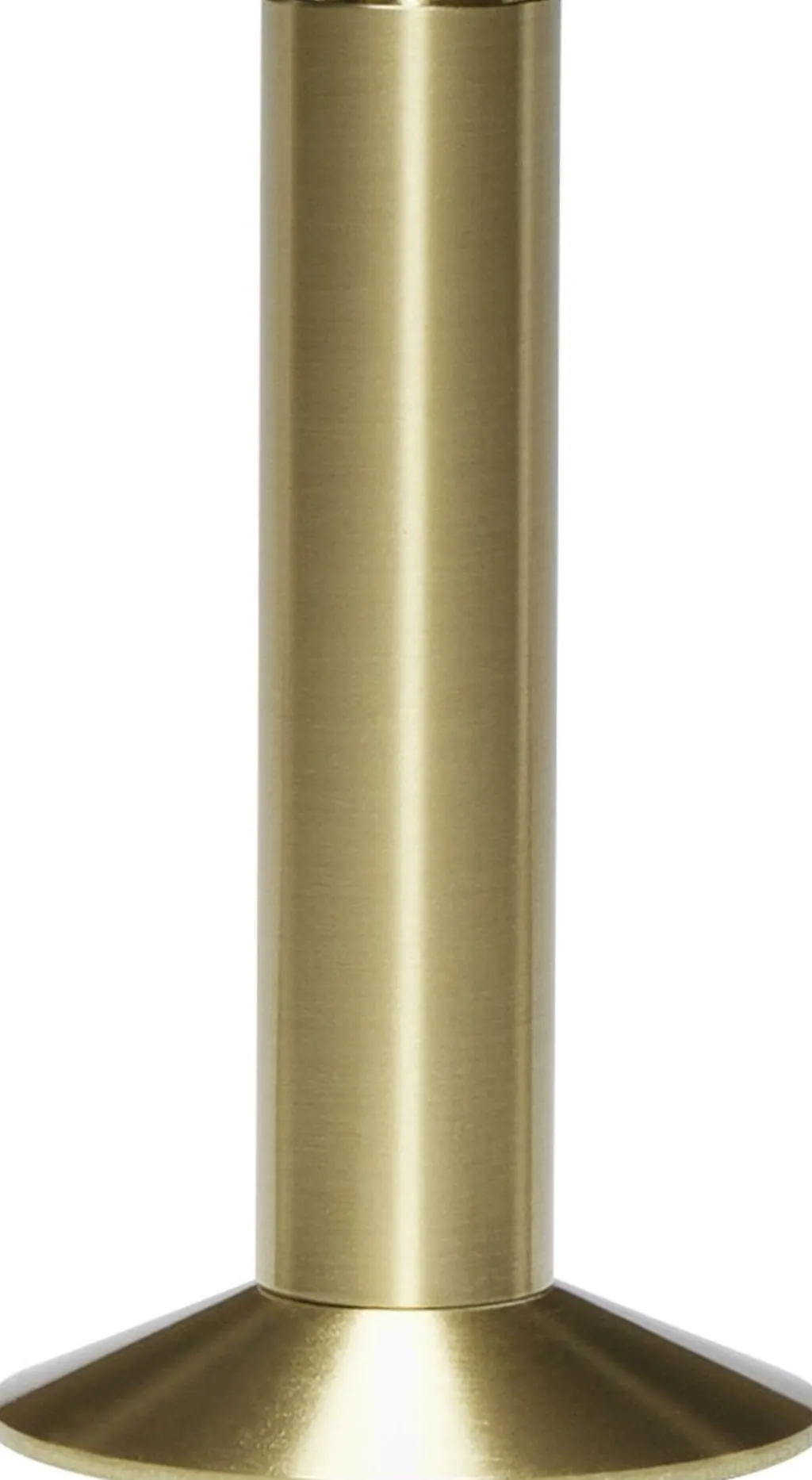 Online Sleek Lysestage H12 cm, Messingfarve Lysestager