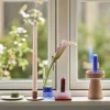Hübsch Fyrfadsstager > Soft Fyrfadsstage H2 cm, Grøn