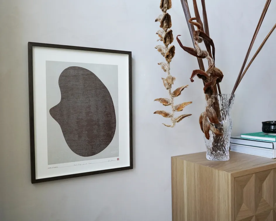 Hot Hein Studio Art Print Collection 2050 Wood Study no. 03 40x50 cm, Sand