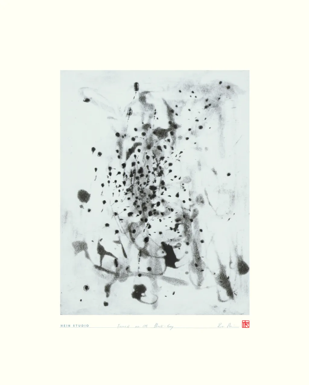 New Art Print Collection 2031 Forrest no. 03 40x50 cm, Sort/Grå Stue|Vægdekorationer Og Plakater