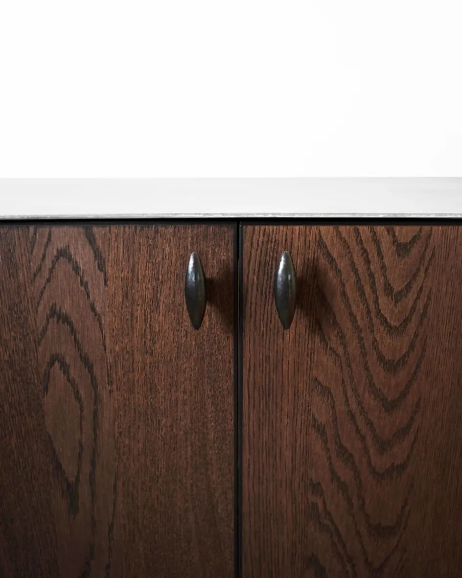 New Hein Studio Belle Knop 3 cm, Antik Sort
