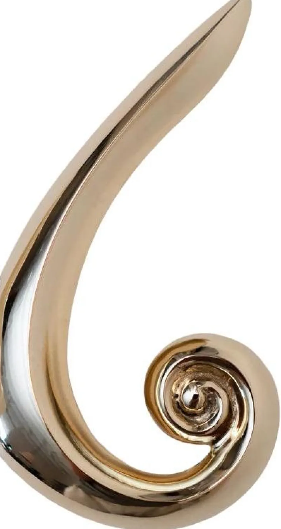 Clearance Hein Studio Noelle Knage 7,5 cm, Messing