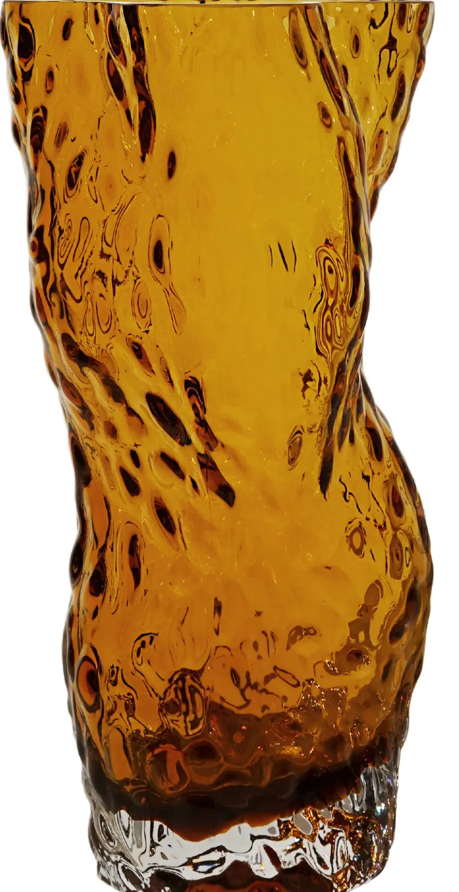 Hot Hein Studio Ostrea Rock Vase H30 cm, Amber