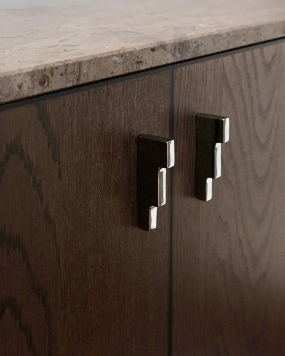 Best Hein Studio Pierre Knop 2,5 cm, Krom