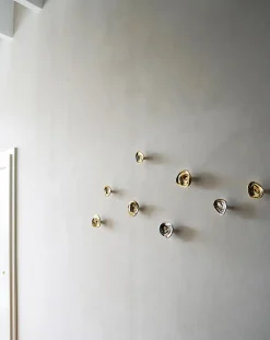 Clearance Ripple Knage no. 01 8 cm, Krom Badeværelse|Knager Og Knagerækker