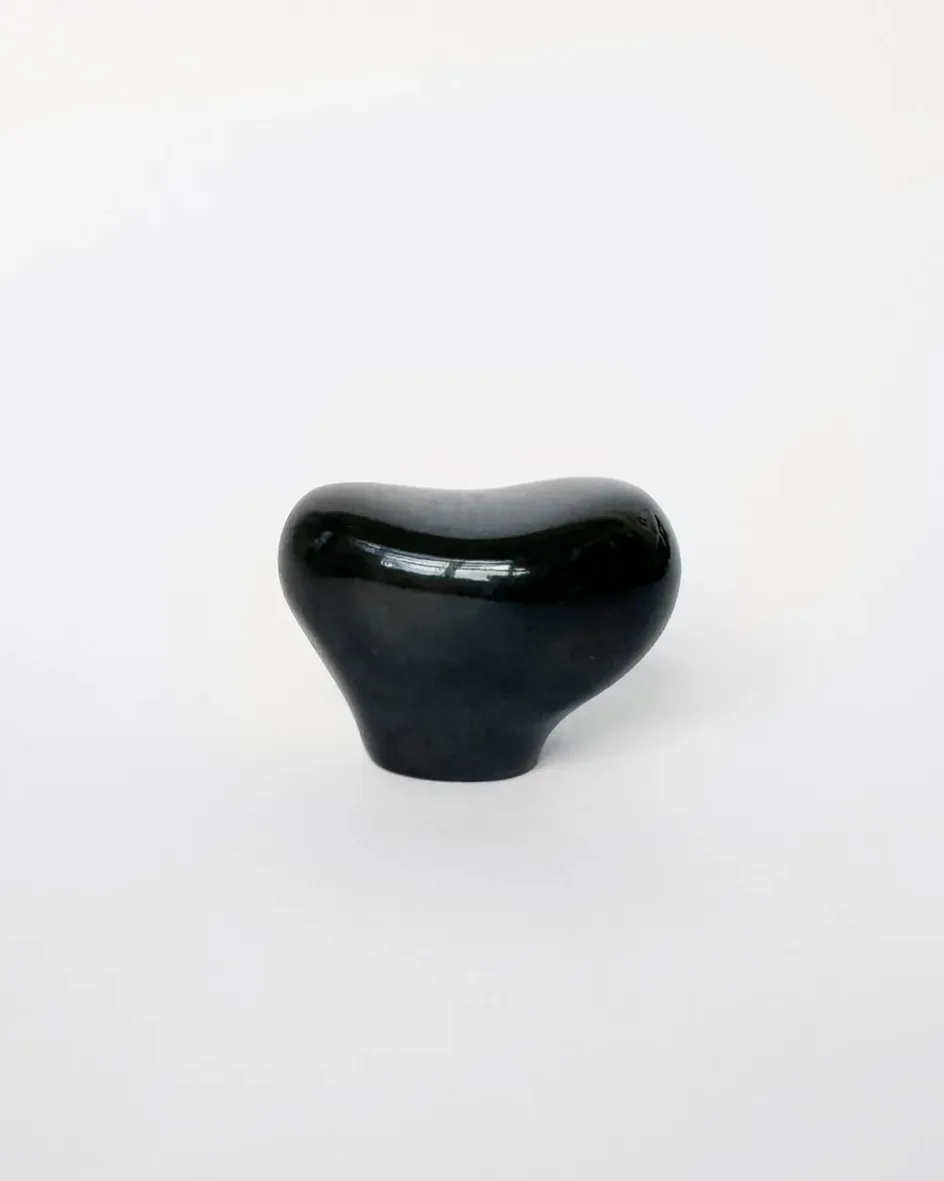 Best Hein Studio Rud Knop 2,7 cm, Antik Sort