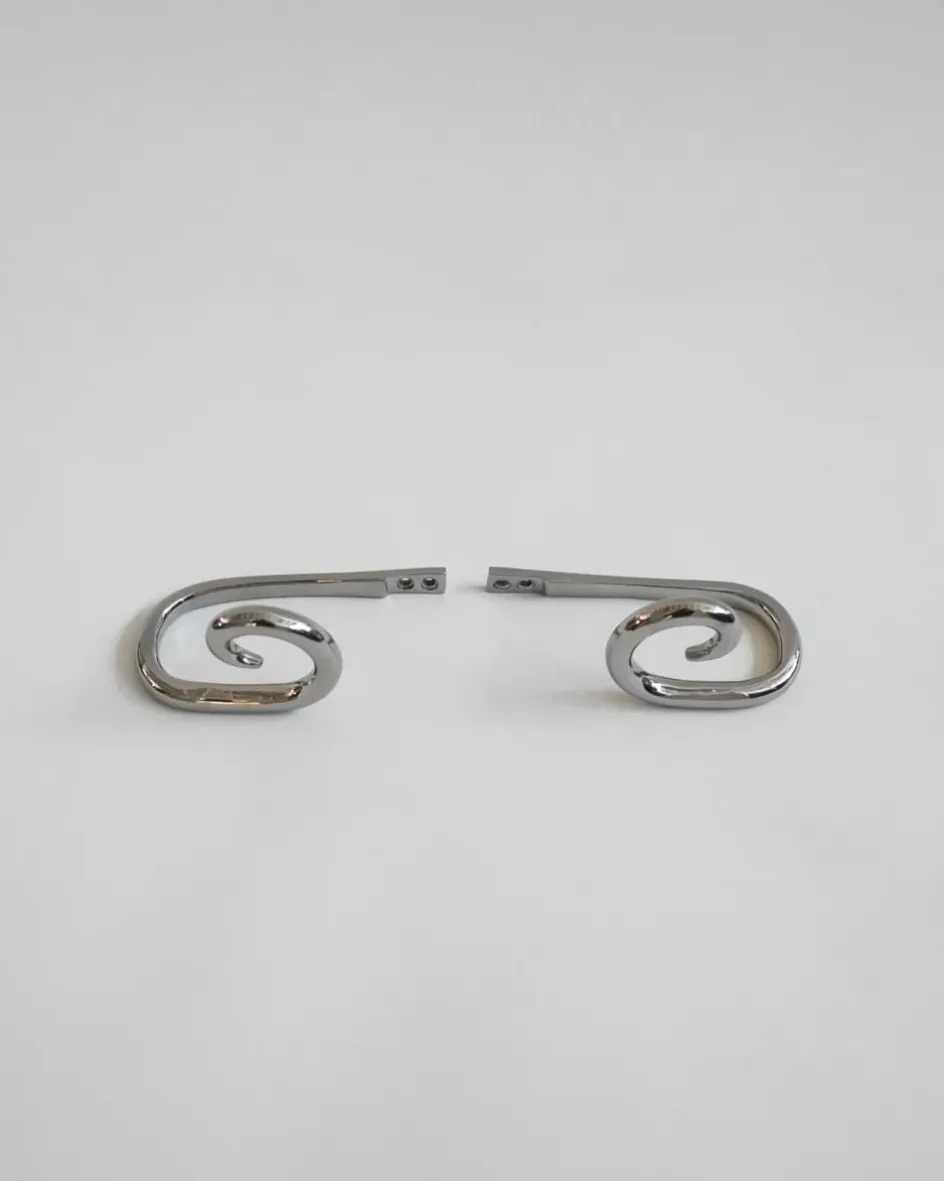 Sale Hein Studio Sia Krog 2 stk 6,8 cm, Krom