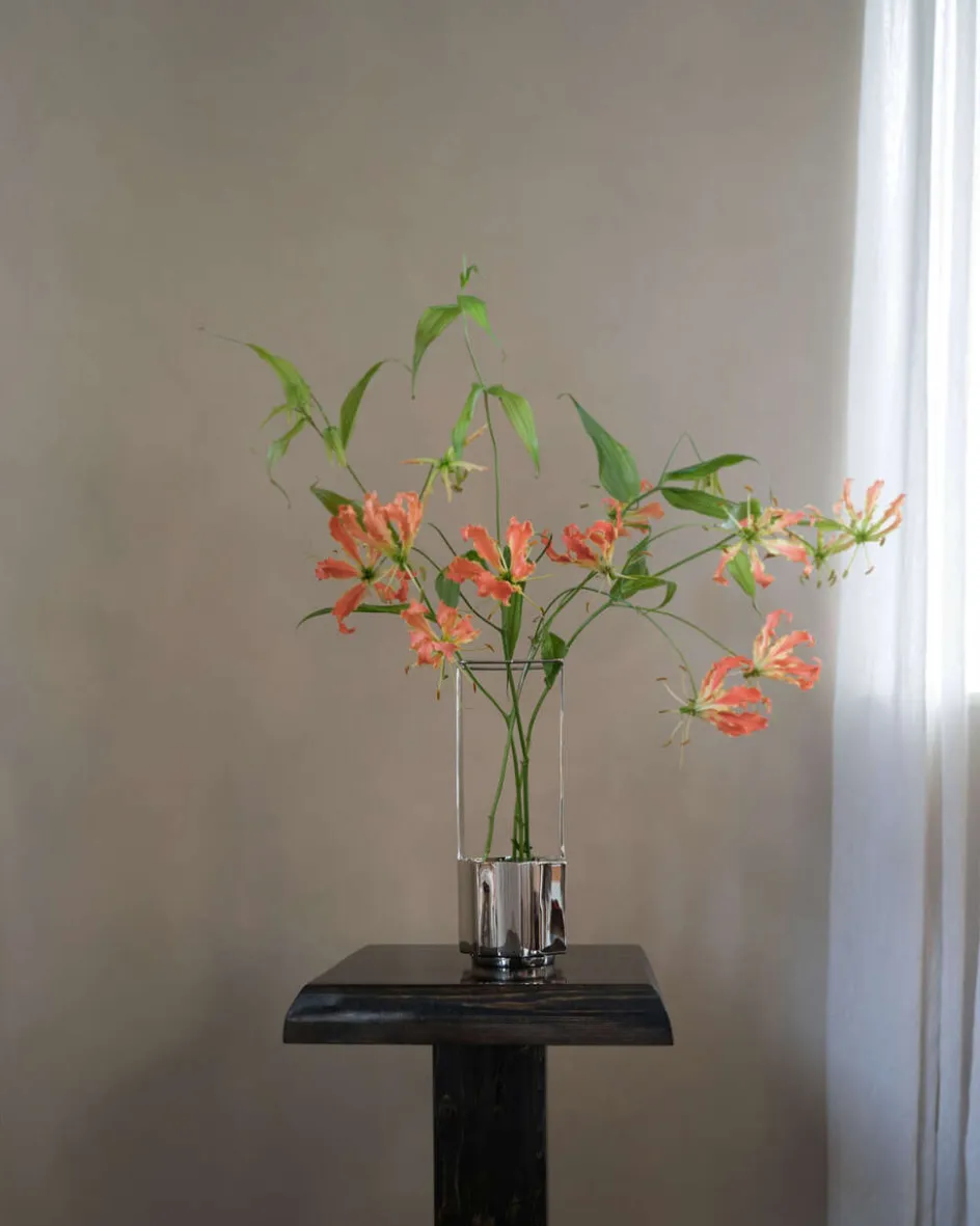 Sale Hein Studio Ikebana Vase H30 cm, Sølv