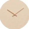 Hemverk Ure Og Vejrstationer > Really Vægur Ø28 cm, Creme/Kobber