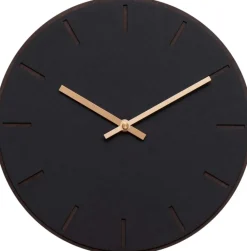 Best Hemverk Vægur Ø28 cm, Nero/Kobber/Mørk Eg