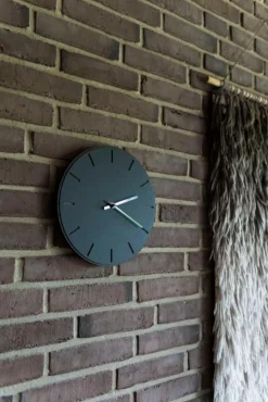 Best Hemverk Vægur Ø28 cm, Nero/Kobber/Mørk Eg