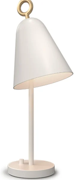 Discount Herstal Bella Bordlampe H58,1 cm, Antik Hvid