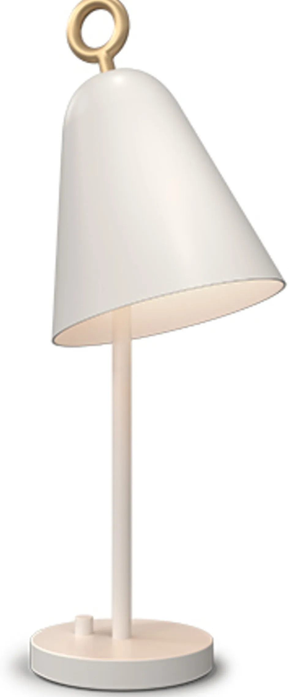Discount Herstal Bella Bordlampe H58,1 cm, Antik Hvid