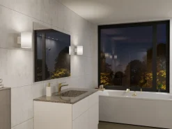 Outlet Herstal Evoke Væglampe , Hvid/Opal