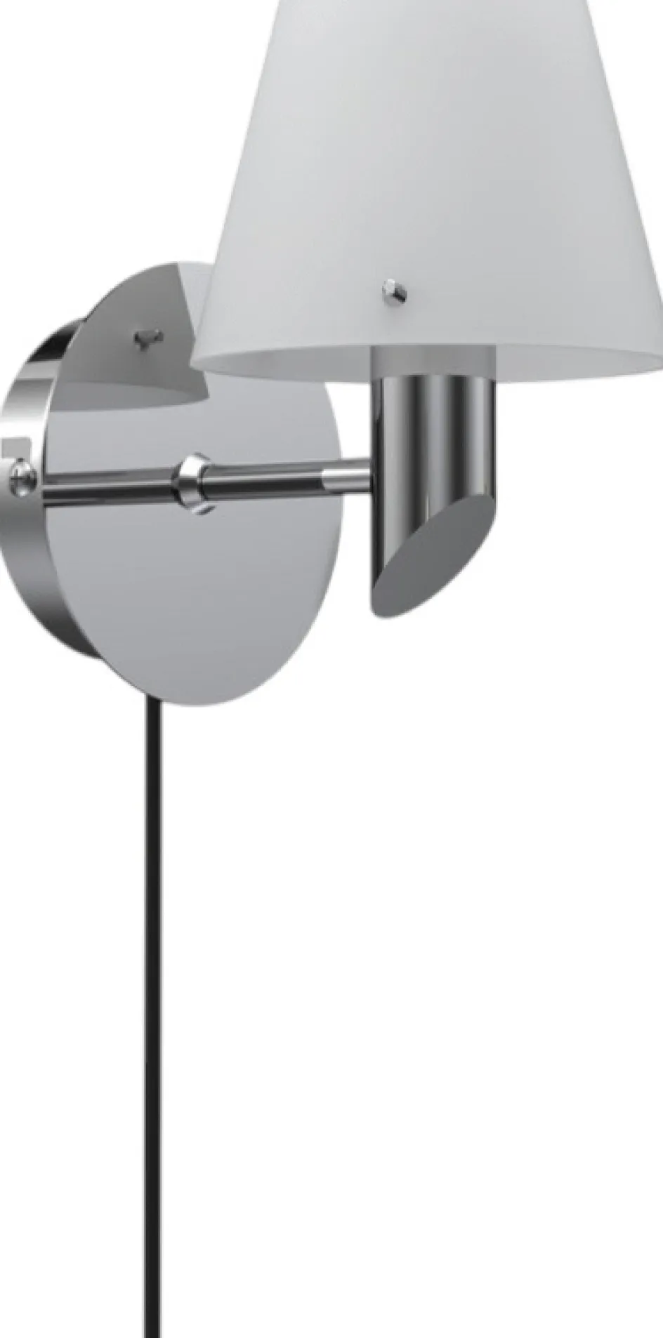 Sale Herstal Gil Væglampe 14,6 cm, Krom/Opal