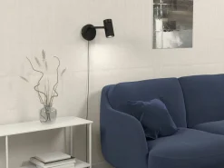 Outlet Holder Væglampe 20 cm, Sort Lamper Til Soveværelset|Lamper Til Køkkenet