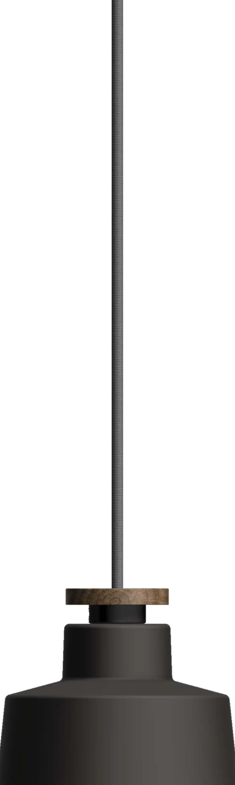 Herstal Street Pendel Ø15 cm, Mat Sort