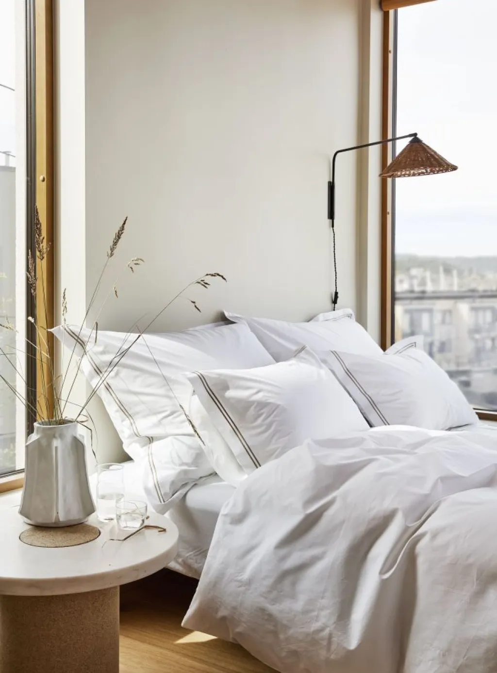 Høie Soveværelsestekstiler > Paris Sengetøj , Hvid