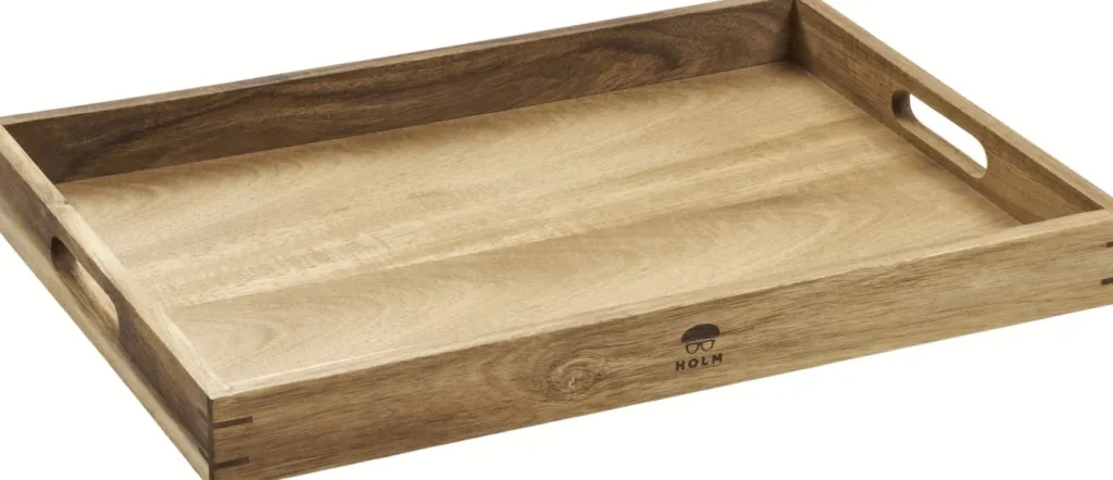 Holm Serveringsbakker|Stue > Bakke 51x35 cm, Akacietræ