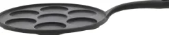 Blinispande 23,5 cm, Sort Støbejern Pander