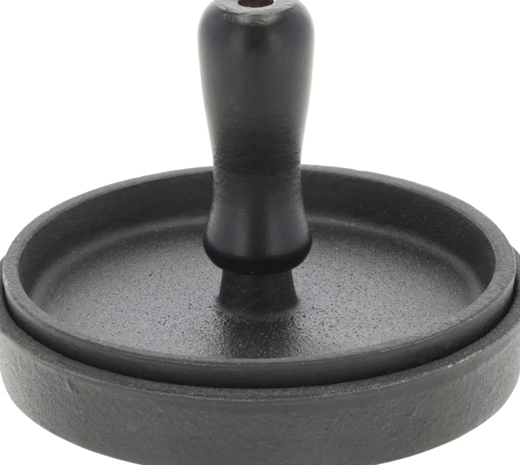 Outlet Burgerpresser Ø12 cm, Sort Presseredskaber