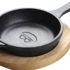 Online Mini Støbejernspande 10 cm, Sort Pander