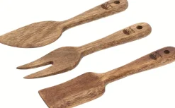 Sale Holm Ostesæt 3 Dele 14 cm, Akacietræ