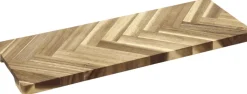 Holm Sildeben Serveringsbræt 45x16,5 cm, Akacietræ