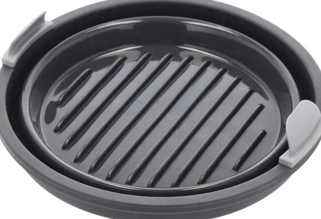 Hot Silikoneform t. Airfryer Ø19 cm, Grå Tilberedningsapparater