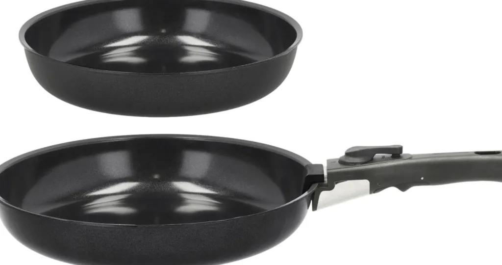 Holm Pander > Stegepandesæt m. Aftageligt Håndtag 2 stk. 24/28 cm