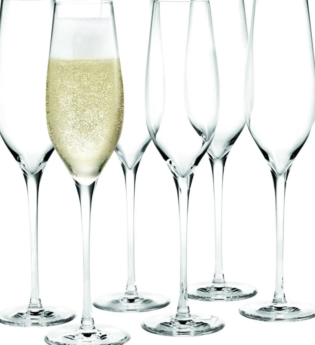 Holmegaard Champagneglas|Champagneglas > Cabernet Champagneglas 6 stk. 29 cl