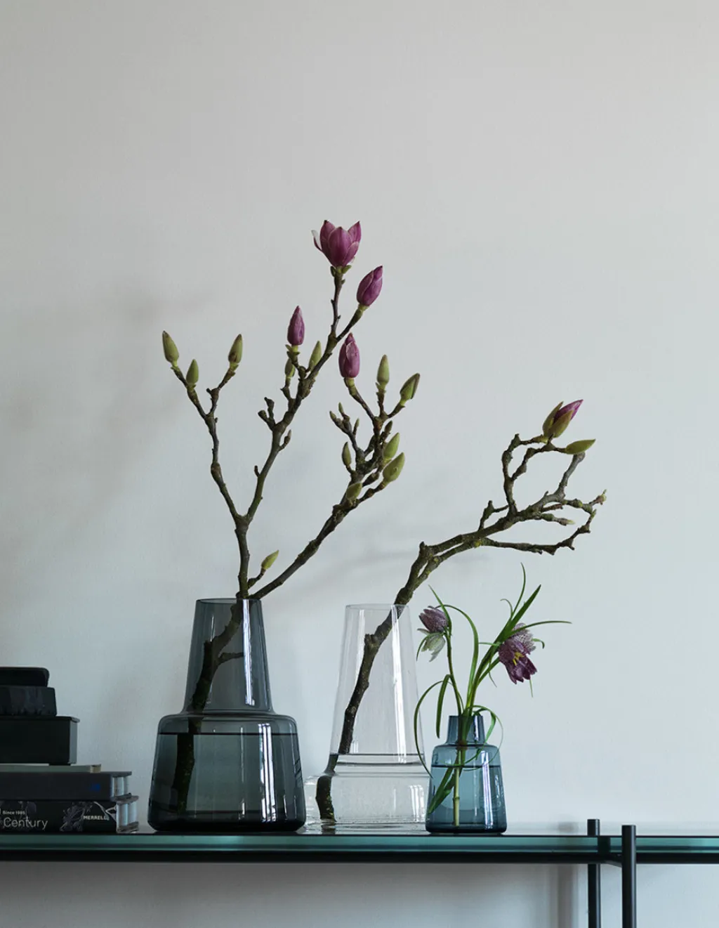 Holmegaard Stue|Vaser > Flora Vase H, Smoke