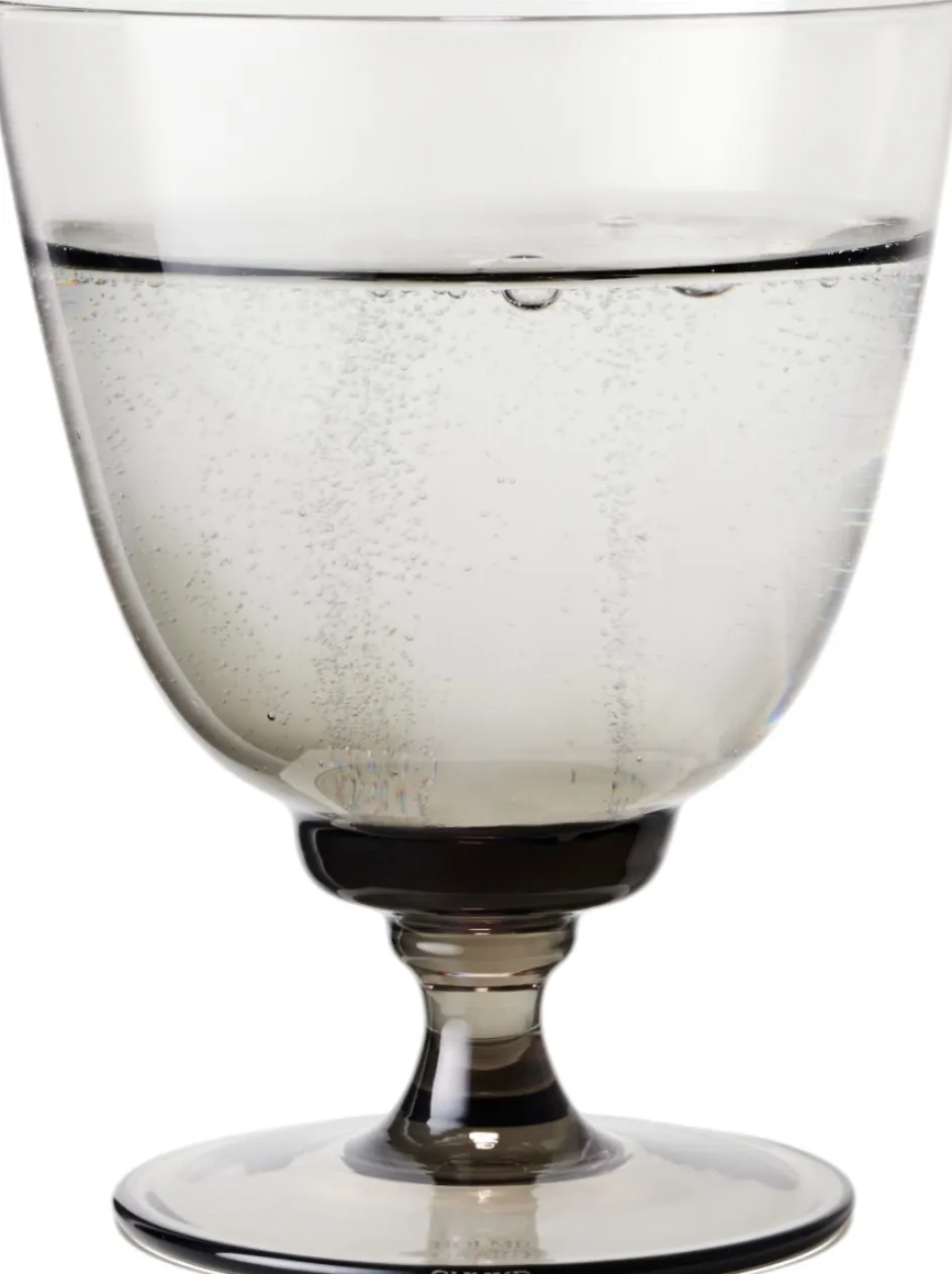 Clearance Holmegaard Flow Glas på Fod 35 cl, Smoke