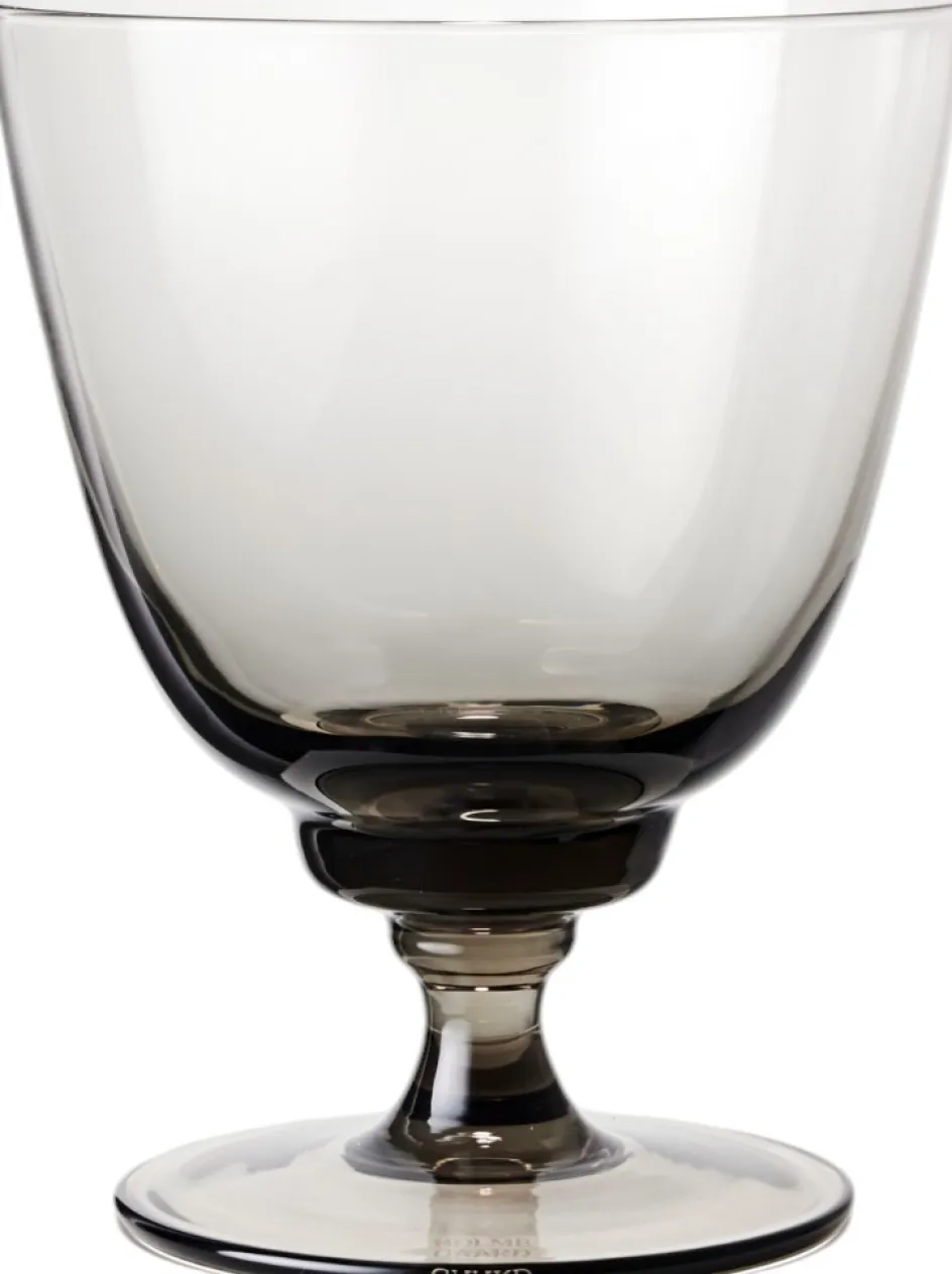 Clearance Holmegaard Flow Glas på Fod 35 cl, Smoke