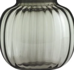 Primula Oval Vase H17,5 cm, Smoke Stue|Vaser