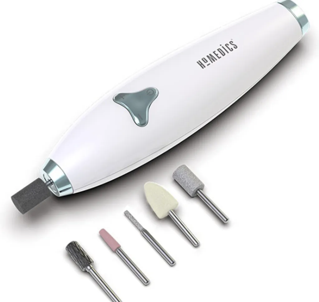 HoMedics Manicure Og Pedicure|Personlig Pleje > Mani-/Pedcuresæt 6-i-1, Hvid