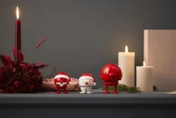 Hoptimist Stue|Træfigurer Og Figurer > Santa Snowman S, Hvid